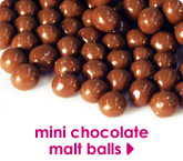 mini chocolate malt balls