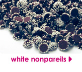 white nonpareils